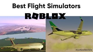 2021 Top 5 Best Flight Simulators on Roblox [upl. by Ellainad92]