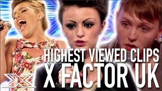 TOP 10 MOST VIEWED PERFORMANCES The X Factor UK [upl. by Alika]