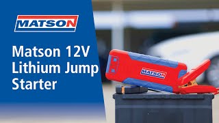 MATSON 12V LITHIUM JUMP STARTER [upl. by Abehsat]