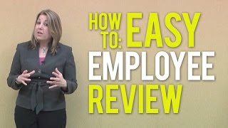 Employee Performance Review  An Easy HowToGuide [upl. by Candice]