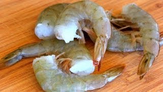 How To Peel And Devein Shrimp [upl. by Jermaine]