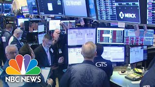 Stock Trading Halted After Markets Plunge At Market Open  NBC News [upl. by Ivey]