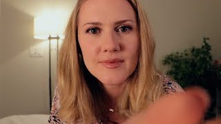 ASMR Cozy Night • Soft Spoken • Encouragement • Massage • Projector [upl. by Atirma]