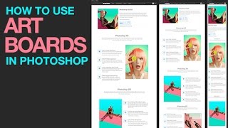 How to Use Artboards in Photoshop UX  UI  Web Design in Photoshop [upl. by Geerts]