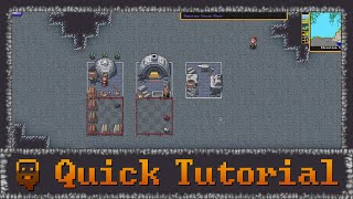 Dwarf Fortress  Quick Tutorial  Metal Industry [upl. by Ellord162]