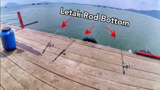 Mancing Santai Kelong YBT Pulau Aman [upl. by Pembrook]