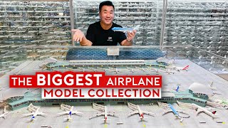 The Worlds Biggest Airplane Model Collection [upl. by Eita581]