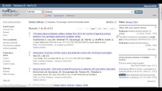 Searching PubMed with Keywords [upl. by Naivart71]