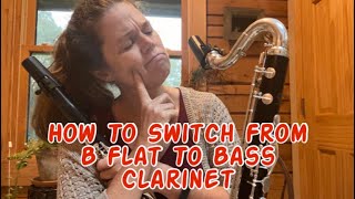 Switching From Bb To Bass Clarinet [upl. by Justina]