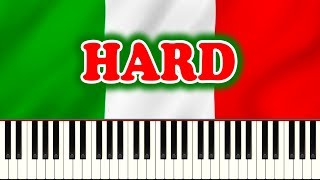 ITALIAN NATIONAL ANTHEM Il Canto degli Italiani  Piano Tutorial [upl. by Gatian846]