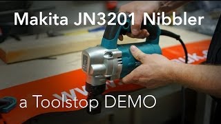 Makita JN3201J Nibbler  Toolstop DEMO [upl. by Kirima]