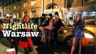 🇵🇱 Warsaw Poland  WARSAW Nightlife  Walking Tour Summer 2021 [upl. by Sedinoel]