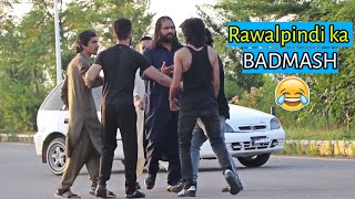 RAWALPINDI KA BADMASH  FUNNY REACTIONS [upl. by Adnilym]