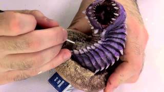 Painting the DampD Purple Worm Part 3 [upl. by Esther459]