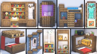 Minecraft 20 Interior Decorations Ideas and Design [upl. by Fairlie298]