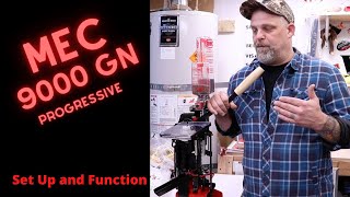 MEC 9000GN Progressive Press SetUp and Function Basics Part 1 [upl. by Arihs]