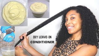 La Recette De Ma Crème Capillaire Pour La Pousse Des Cheveux  DIY [upl. by Knorring]