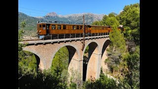 Mallorca Railway Palma de Mallorca  Port of Soller  Puerto de Sóller [upl. by Lindholm]