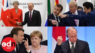 Top 10 awkward moments from the G20 that will make you cringe [upl. by Ahsikcin311]