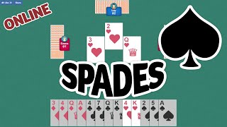 Spades online  Free card game [upl. by Ed]