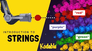 What are Strings Coding for Kids  Kodable [upl. by Philina]