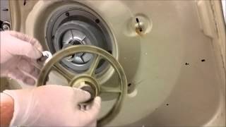 How To Replace A Maytag Whirlpool Thrust Bearing Transmission And Motor Pulley [upl. by Hares]