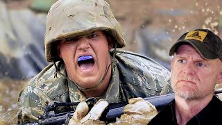 Air Force BMT  Basic Training Marine Reacts [upl. by Zimmermann77]