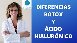 DIFERENCIAS ENTRE BOTOX Y ÁCIDO HIALURÓNICO [upl. by Rexfourd]