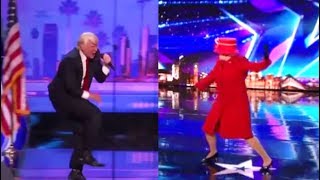 President Donald Trump vs Queen Elizabeth EPIC Dance Off  Who Wins [upl. by Pylle]