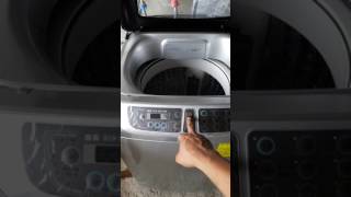 Prueba de funcionamiento lavadora Samsung [upl. by Aryamo842]