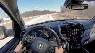 2019 RAM 1500 Limited 57L V8 4WD Crew Cab  POV Review [upl. by Runstadler614]