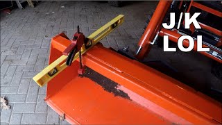 Making a Bucket Level Indicator for a Kubota Tractor no drilling [upl. by Analem]