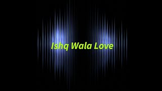 Ishq Wala Love Hindi Karaoke by Elton Simoes [upl. by Braden]