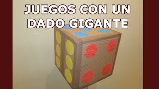 Juegos con un DADO GIGANTE [upl. by Moazami756]