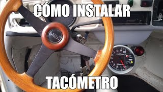 COMO INSTALAR TACOMETRO [upl. by Hctub55]