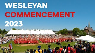 Wesleyan University Commencement 2023 [upl. by Lenore380]