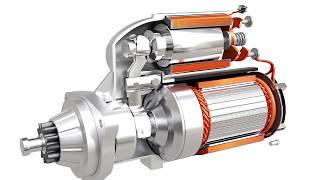 How an Engine Starter Motor Works [upl. by Germin]