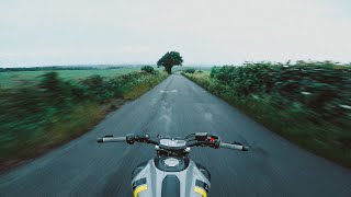 Morning cruise  YAMAHA MT07 AKRAPOVIC  QUICKSHIFTER 4K [upl. by Adnahcal267]