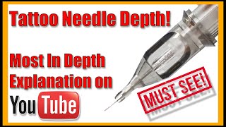 Tattoo Needle Depth How To Tattoo At The Correct Depth [upl. by Haet]