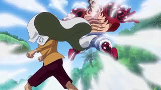 Gear fourth quotBounce Manquot vs quotDark kingquot Silvers Rayleigh Time Skip Training [upl. by Shelagh]