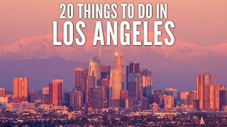 20 Things to do in Los Angeles [upl. by Ahsasal]