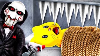 I Survived 5 Rounds Of The Worlds Most Dangerous Traps Roblox Saw X [upl. by Yecniuq]