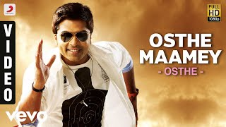 Osthe  Osthe Maamey Tamil Video  STR Thaman [upl. by Anoel]