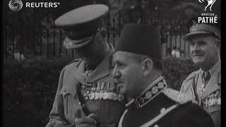 King Farouk opens the Egyptian Parliament 1939 [upl. by Lenci]