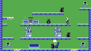 Impossible Mission Longplay C64 QHD [upl. by Essined]