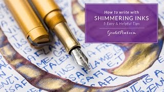 How to Write with Shimmering Inks [upl. by Aneehsirk]