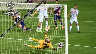 Messi scores BRILLIANT goal vs Napoli  Barcelona Champions League highlights  UCL on CBS Sports [upl. by Meehyr]