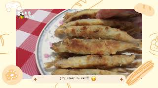 Panfried Shishamo  Homemade recipe  easy and simple [upl. by Macguiness]