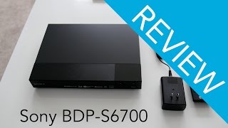 Sony BDP S6700 Bluray Player Review [upl. by Linkoski]