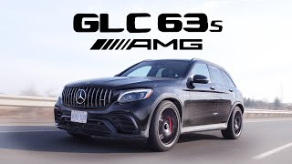 2019 MercedesAMG GLC63S Review  Get Groceries amp Set Lap Times [upl. by Cordula897]